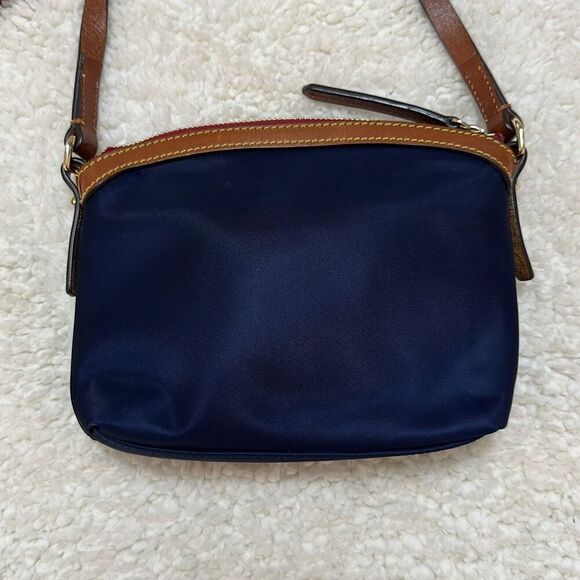 Dooney & Bourke Nylon Domed Crossbody Navy Bag - Picture 3 of 15